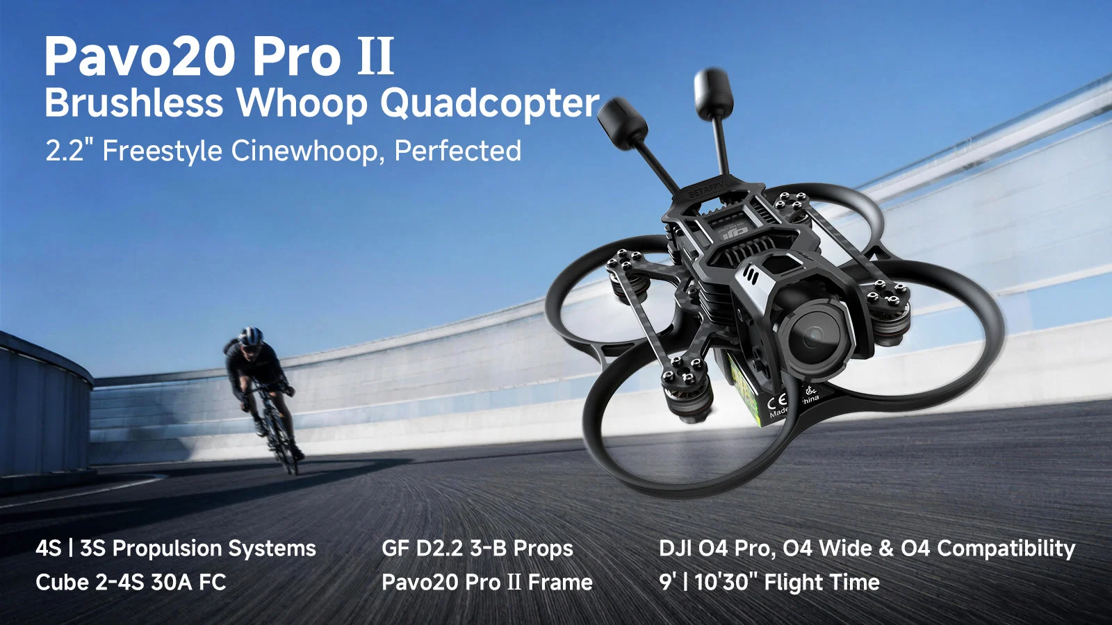 Pavo20 Pro II Brushless Whoop Quadcopter