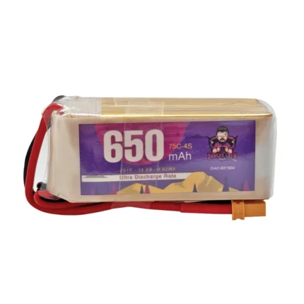 Danger Crew Lipo Battery FPV Series 650mAh 4s 75C V2 With XT30 Plug