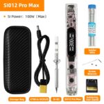 SI012 Pro Max Portable OLED Soldering Iron 100w