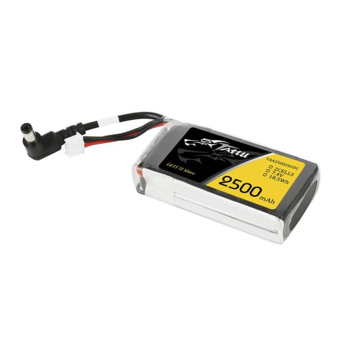 Tattu-2500mAh-2S1P-Fatshark-Goggles-Lipo-Battery-Pack-With-DC5.5mm-Plug Tattu 2500mAh 2S1P Fatshark Goggles Lipo Battery Pack With DC5.5mm Plug