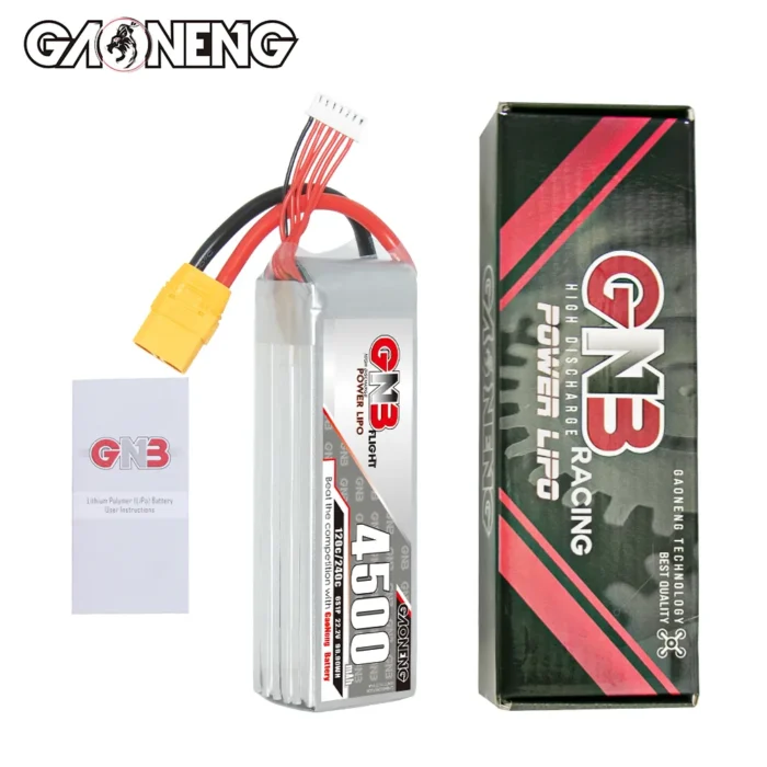 GAONENG GNB 6S 4500mAh 120C LiPo Battery XT90 - view 5