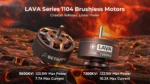 BETAFPV LAVA Series 1104 Brushless Motor | 5500KV 24mm (1PC) 5