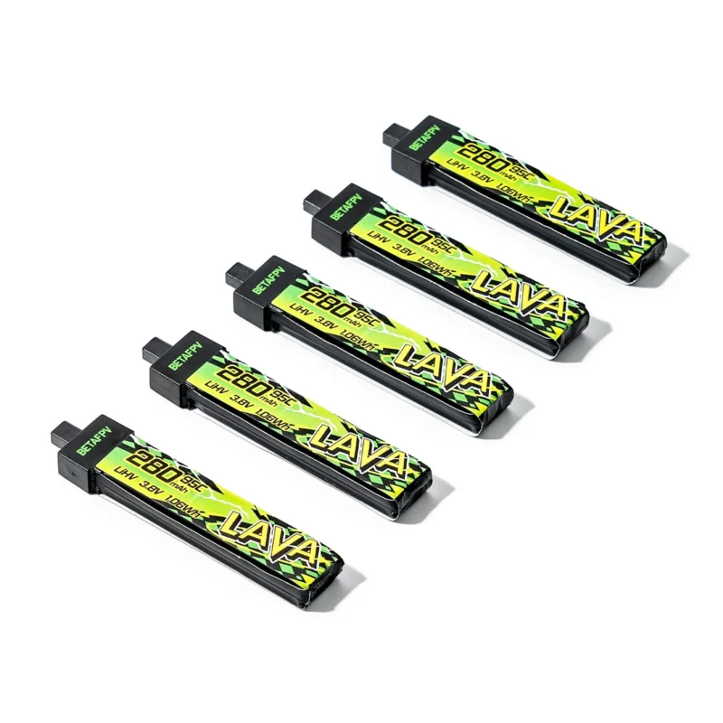 BETAFPV LAVA Series 1S Battery II | 480mAh 95C (4PCS) 1