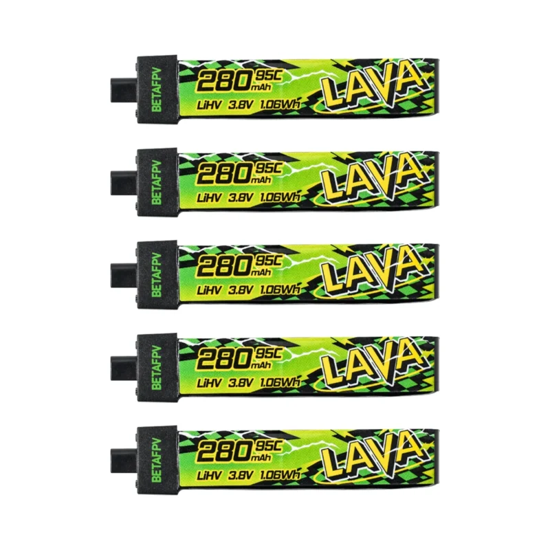 BETAFPV LAVA Series 1S Battery II | 480mAh 95C (4PCS)