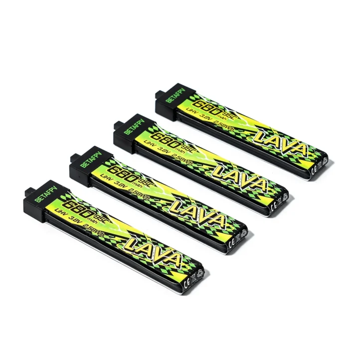 BETAFPV LAVA Series 1S Battery II | 680mAh 95C (4PCS) 13