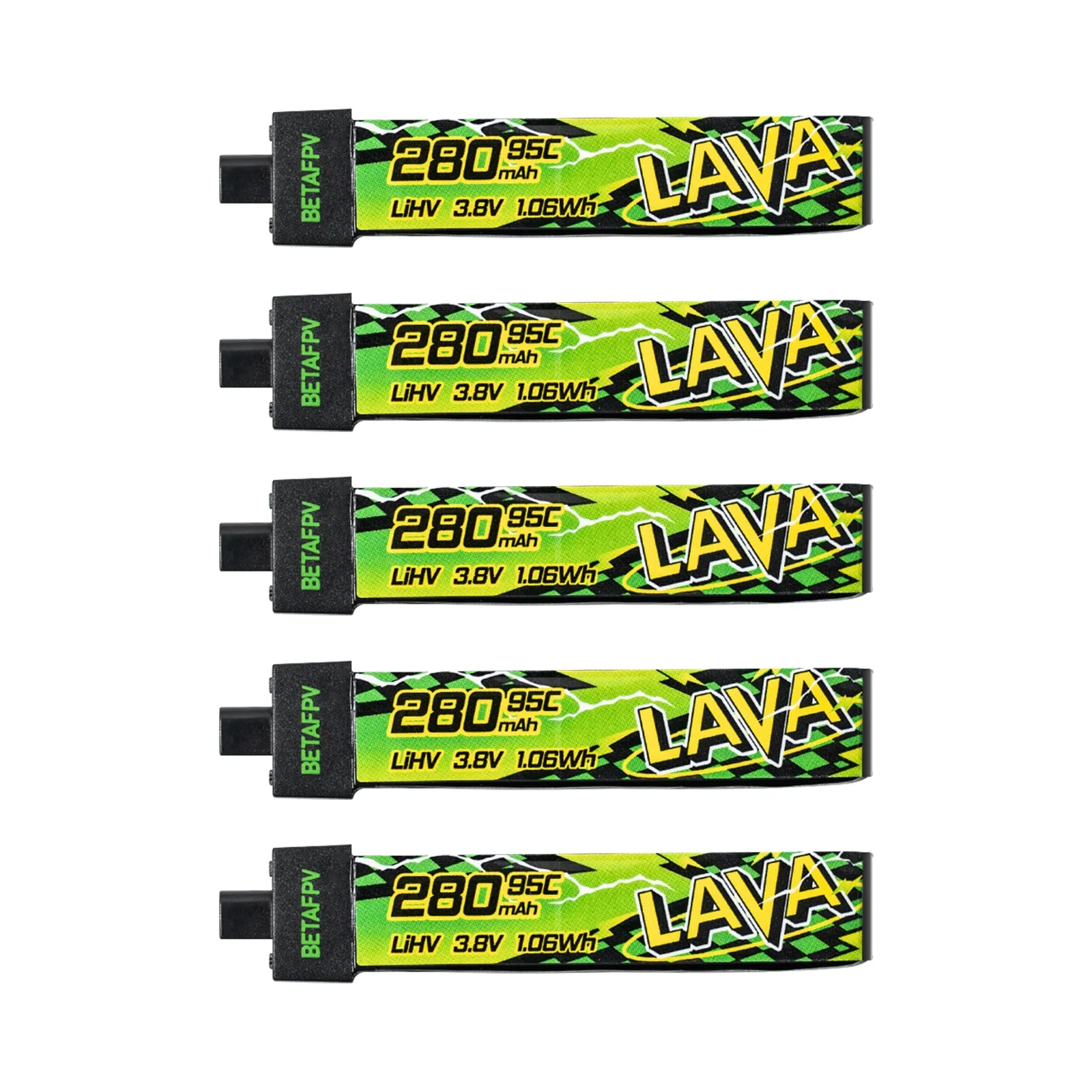 BETAFPV LAVA Series 1S Battery II | 680mAh 95C (4PCS)