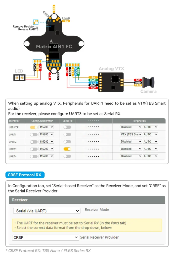 BETAFPV Matrix 1S Brushless Flight Controller | 3IN1 HD BMI270 V1.0 18