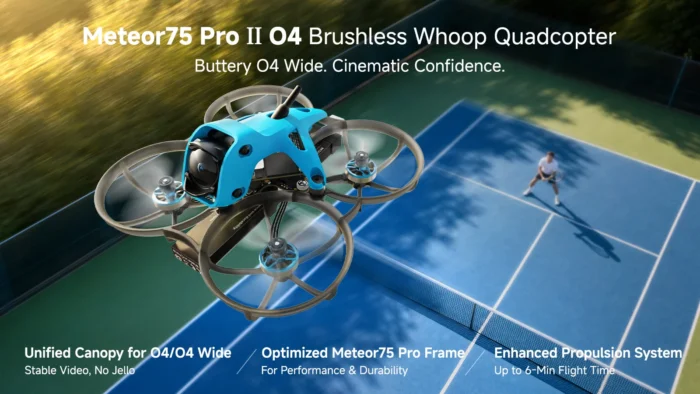 BETAFPV Meteor75 Pro II O4 Brushless Whoop Quadcopter | O4 ELRS 2.4G 8