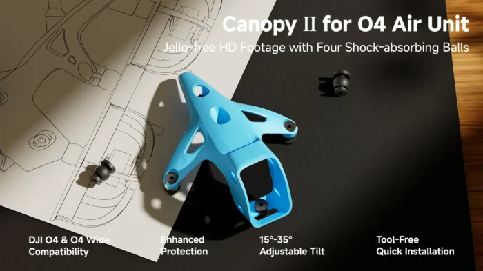 BETAFPV O4 HD Canopy II | Blue 18