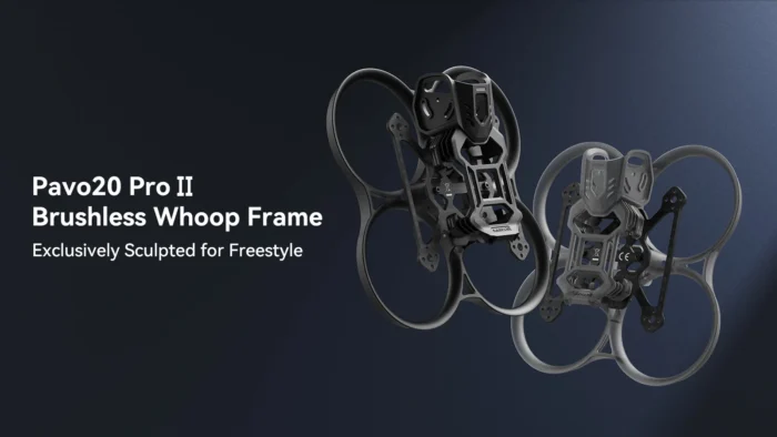 BETAFPV Pavo20 Pro II Brushless Whoop Frame | O4 Pro Black 10