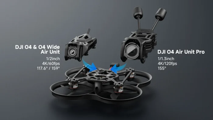 BETAFPV Pavo20 Pro II Brushless Whoop Frame | O4 Pro Black 14