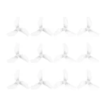 Gemfan 1409 (35mm) 3-Blade Propellers 1.0mm Shaft | White (4PCS) 1
