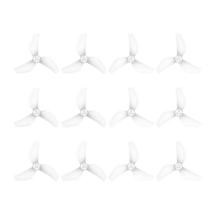 Gemfan 1409 (35mm) 3-Blade Propellers 1.0mm Shaft | White (4PCS) 1