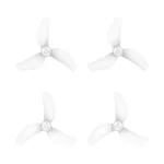 Gemfan 1409 (35mm) 3-Blade Propellers 1.0mm Shaft | White (4PCS)