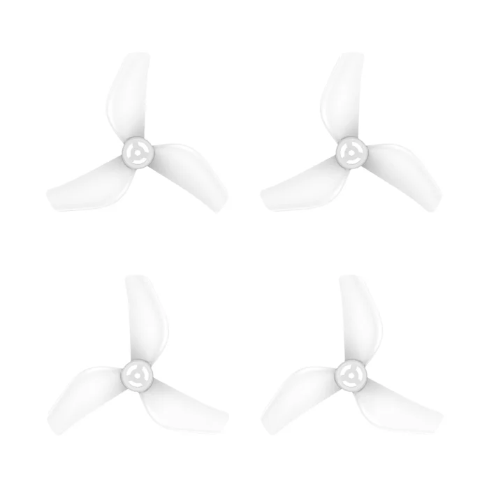 Gemfan 1409 (35mm) 3-Blade Propellers 1.0mm Shaft | White (4PCS) Gemfan 1409 (35mm) 3-Blade Propellers 1.0mm Shaft | White (4PCS)