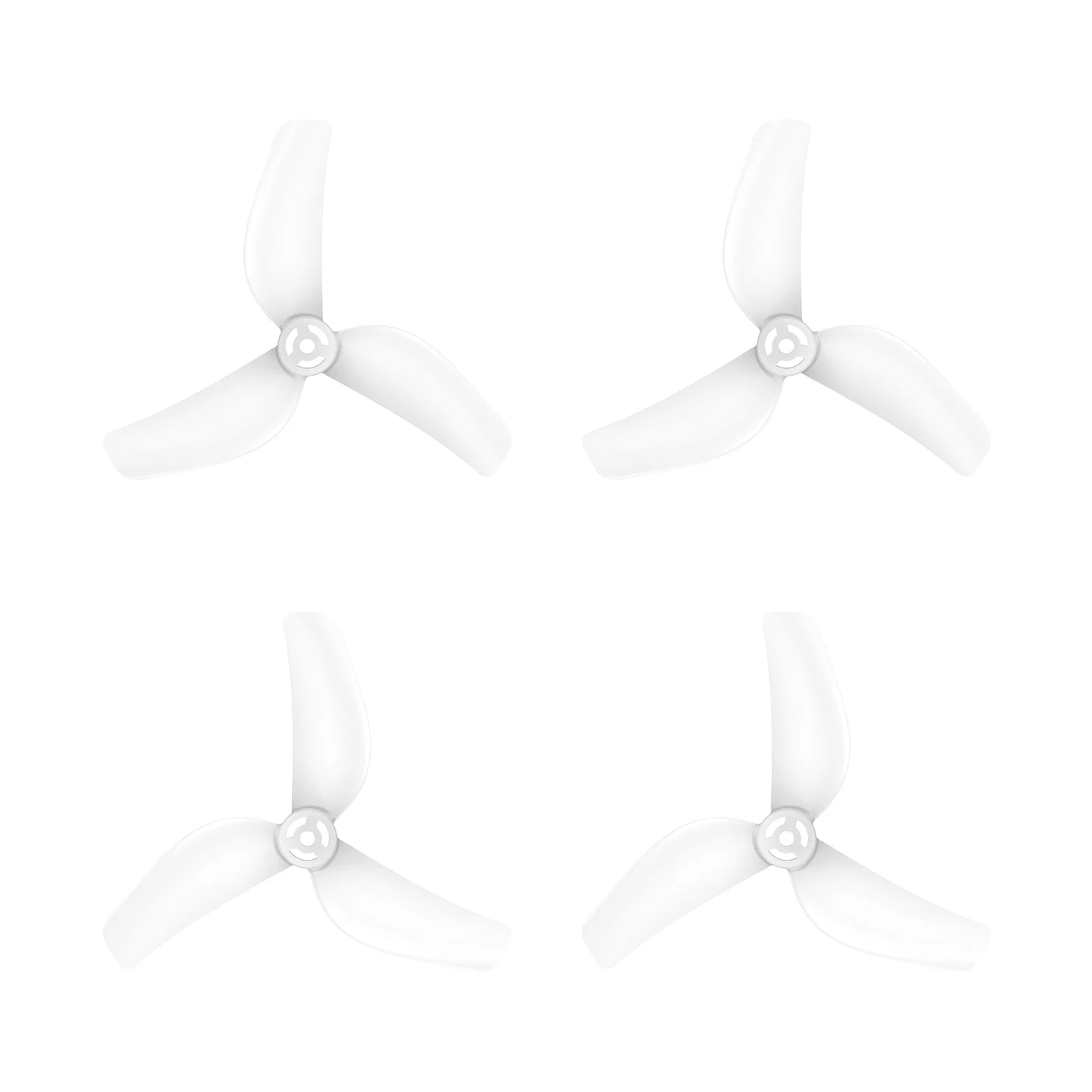 Gemfan 1811 (45mm) 3-Blade Propellers 1.5mm Shaft | Transparent Gray (4PCS)