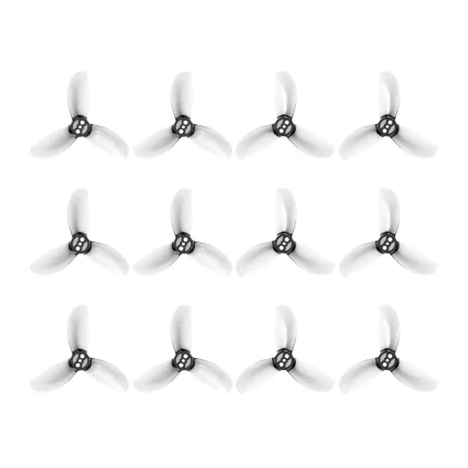 Gemfan D2.2 3-Blade Propellers 1.5mm Shaft | Transparent Gray (4PCS) 1