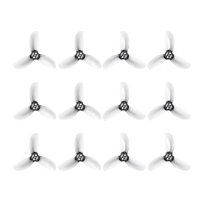 Gemfan D2.2 3-Blade Propellers 1.5mm Shaft | Transparent Gray (4PCS) 1