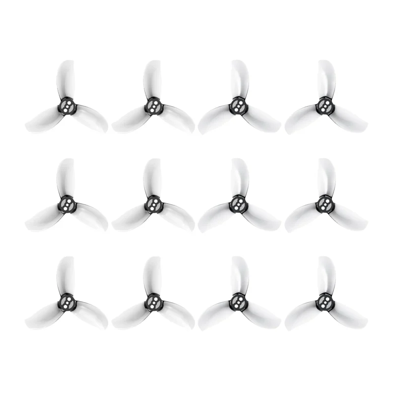 Gemfan D2.2 3-Blade Propellers 1.5mm Shaft | Transparent Gray (4PCS) 1