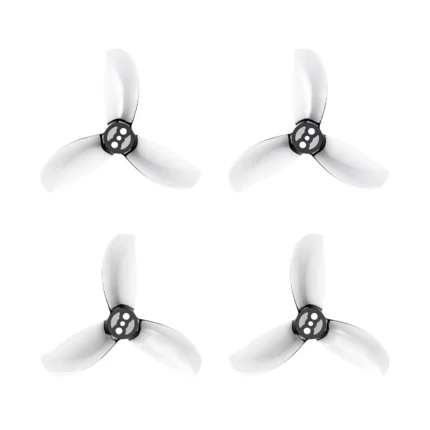 Gemfan D2.2 3-Blade Propellers 1.5mm Shaft | Transparent Gray (4PCS)
