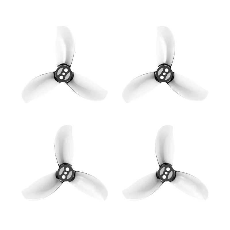 Gemfan D2.2 3-Blade Propellers 1.5mm Shaft | Transparent Gray (4PCS)